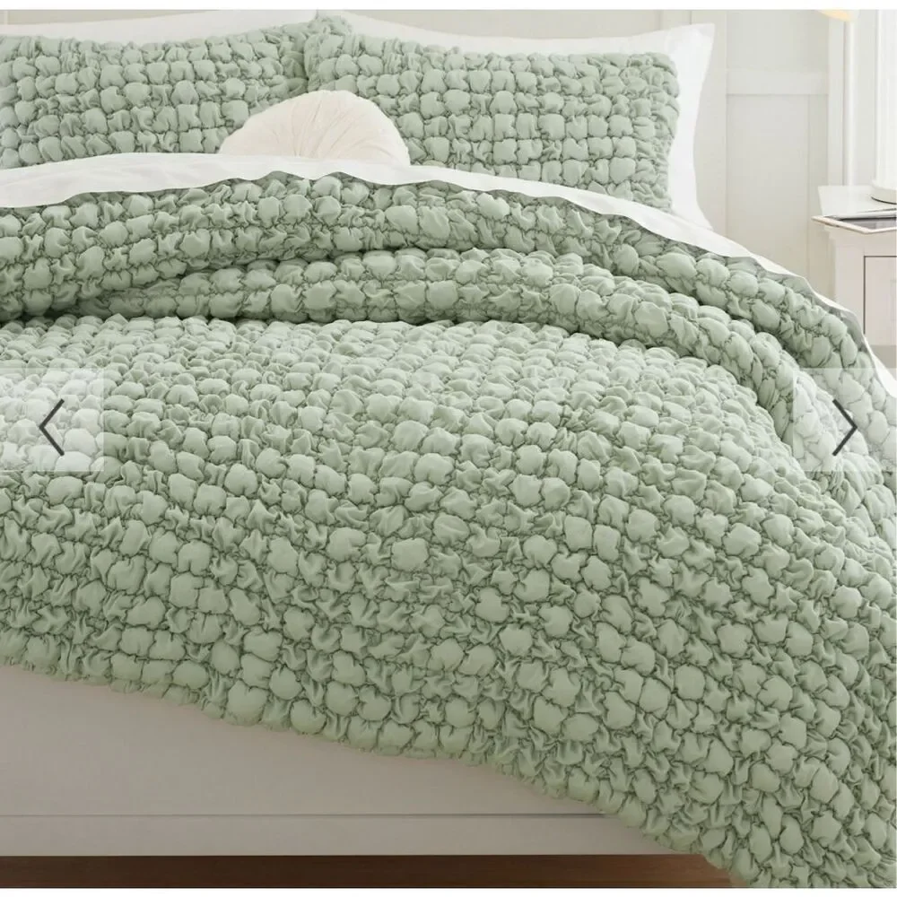 Pottery Barn Teen Marshmallow Jersey Standard Sham-Sage